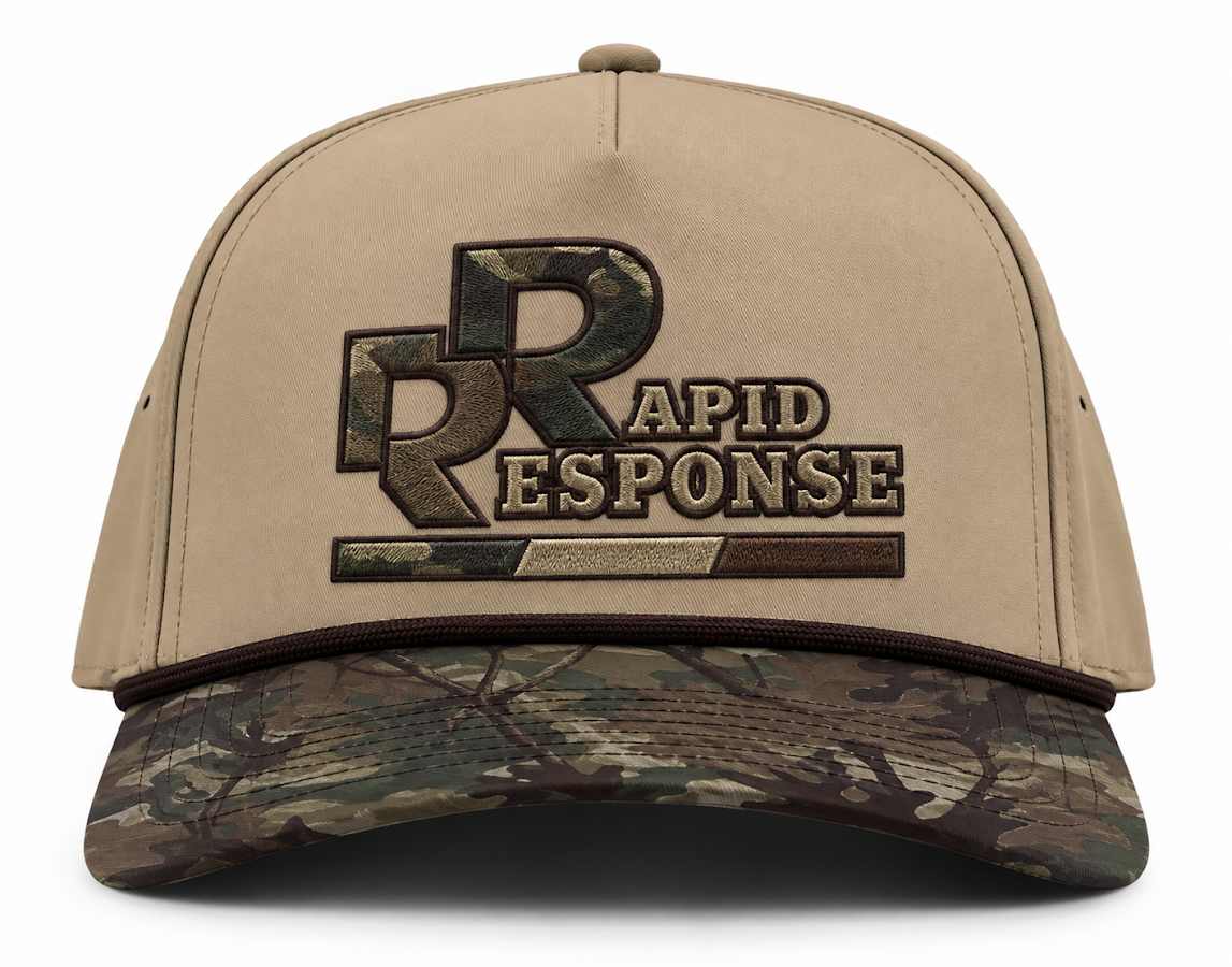 Tan RRTVS camouflage hat
